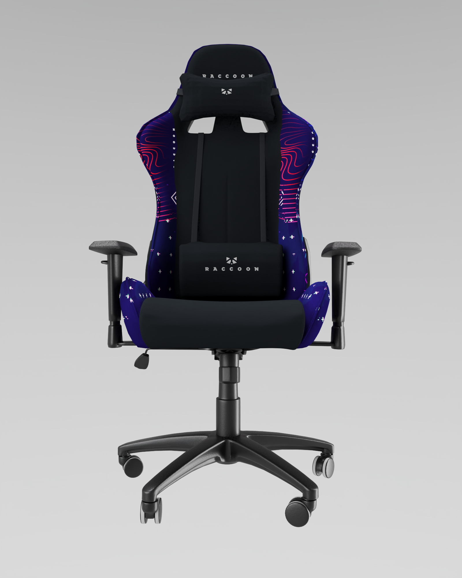 Raccoon ACT™ PX ENERGY Gaming Chair – Bold Purple Red, Tilt