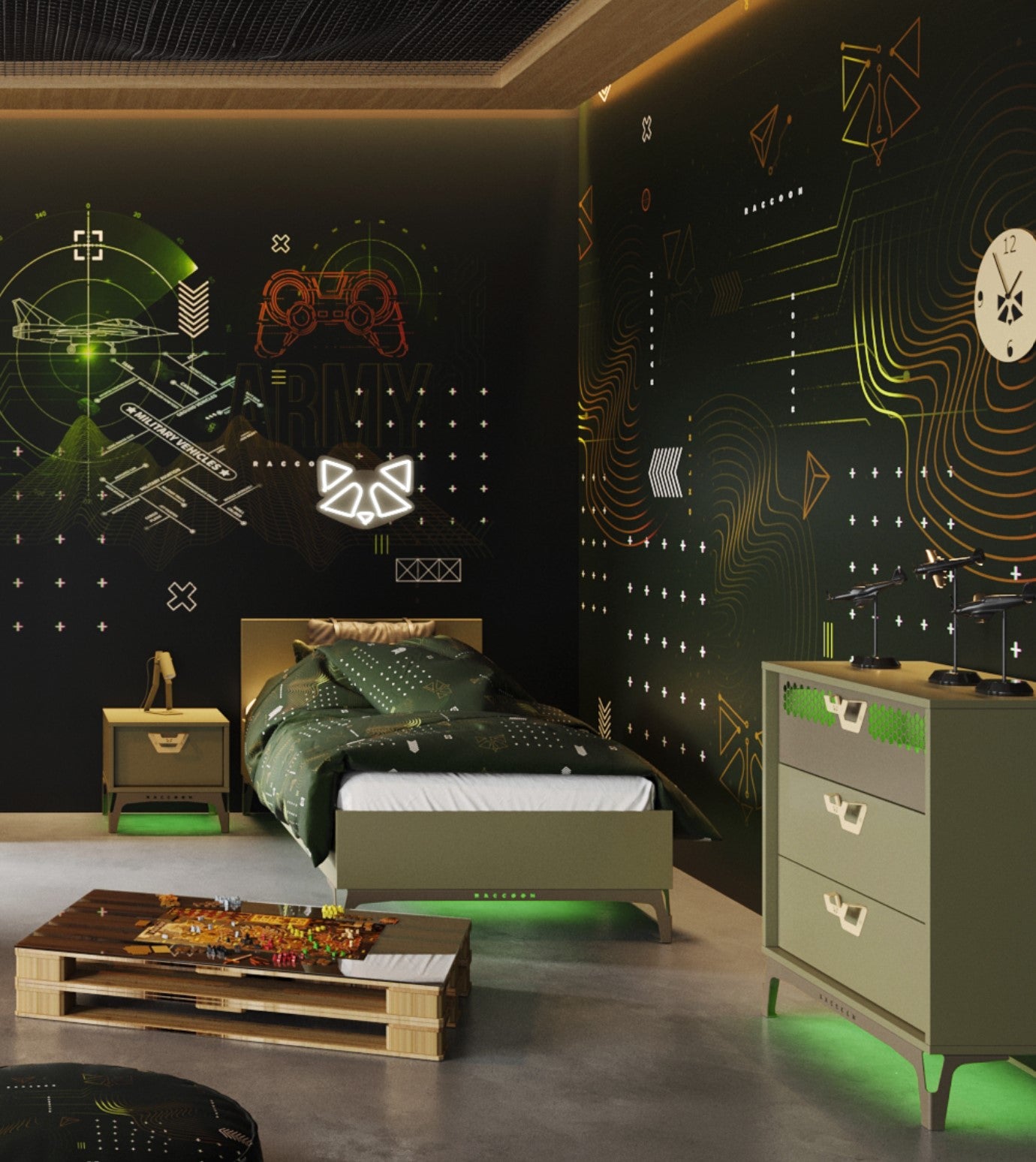 TIMO™ Horloge murale