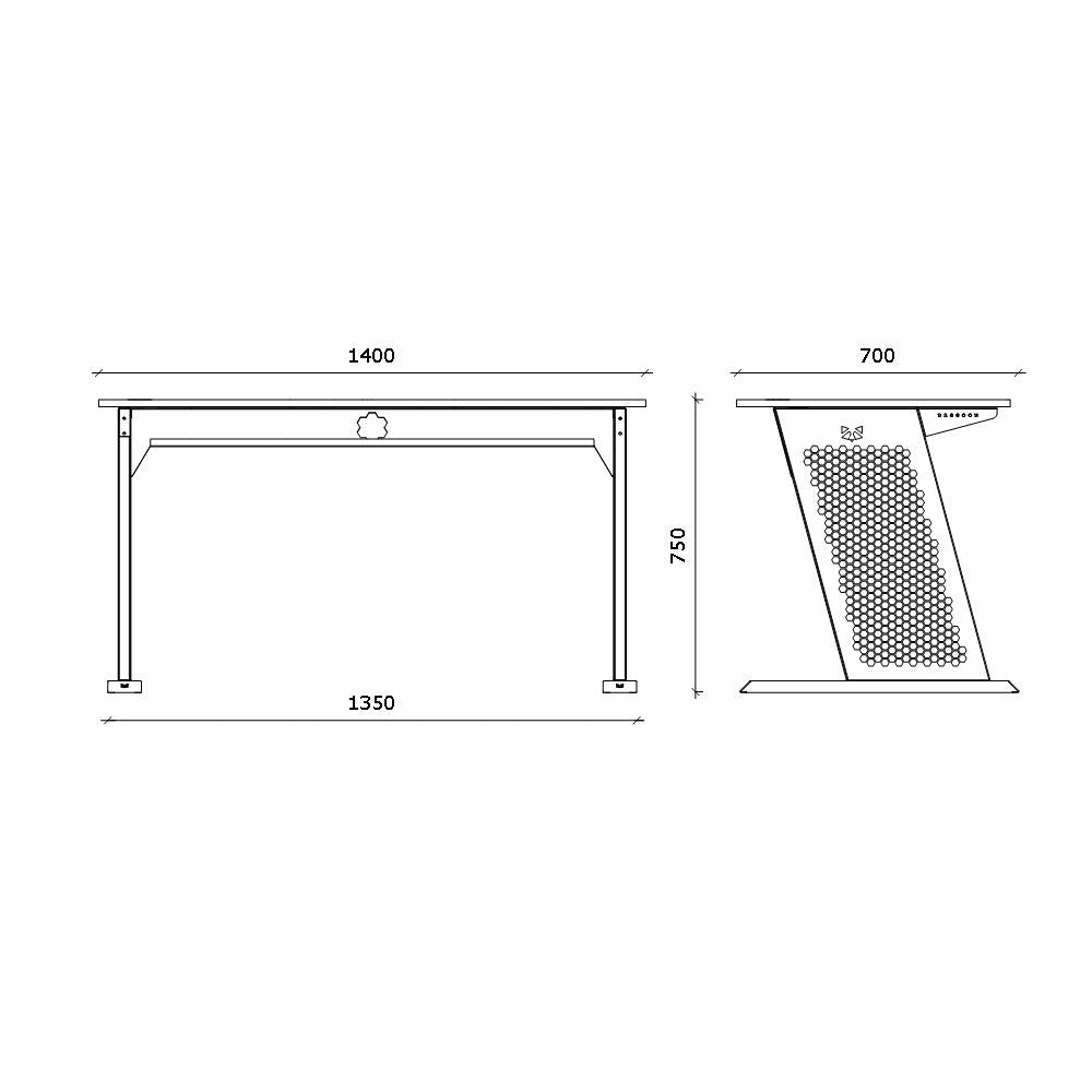 AXO™ SCANDI Gaming Desk