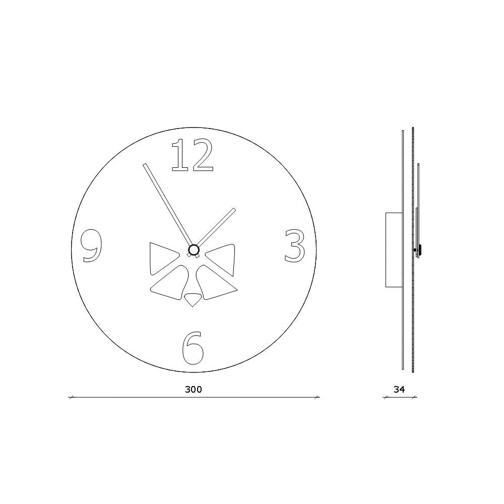 TIMO™ MILITARY Design Wall Clock