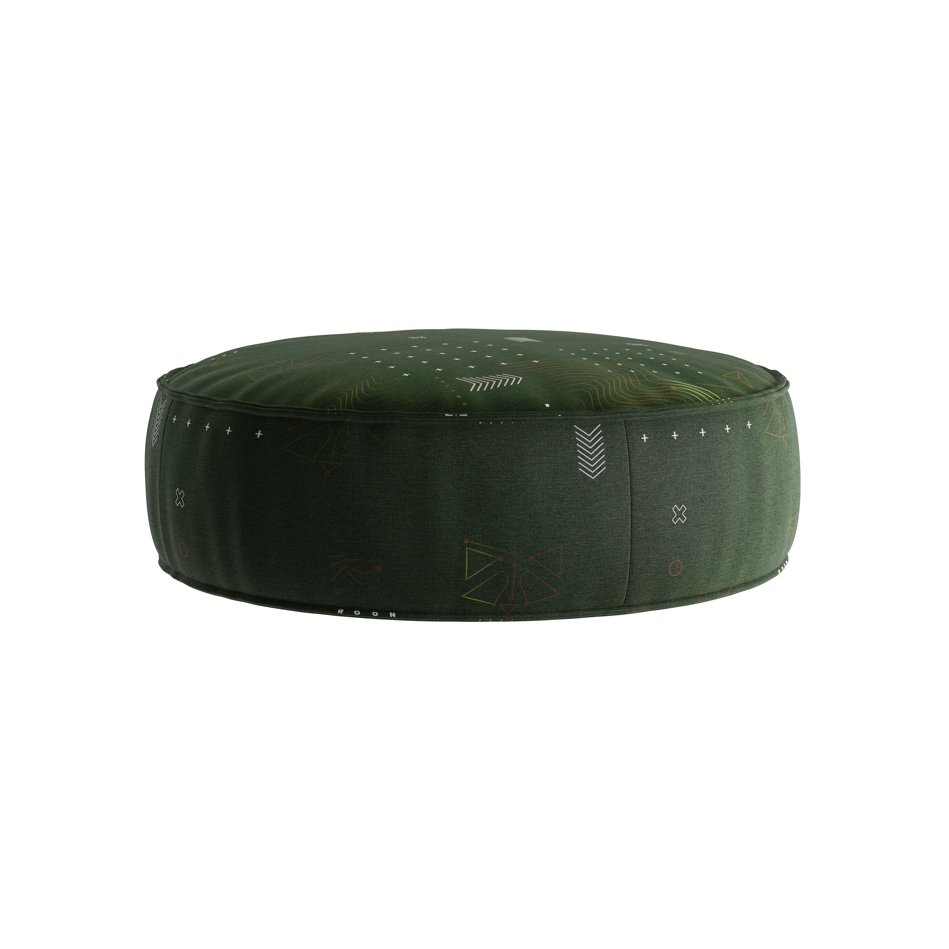 DOT™ MILITÄR Design Sitzpouf 