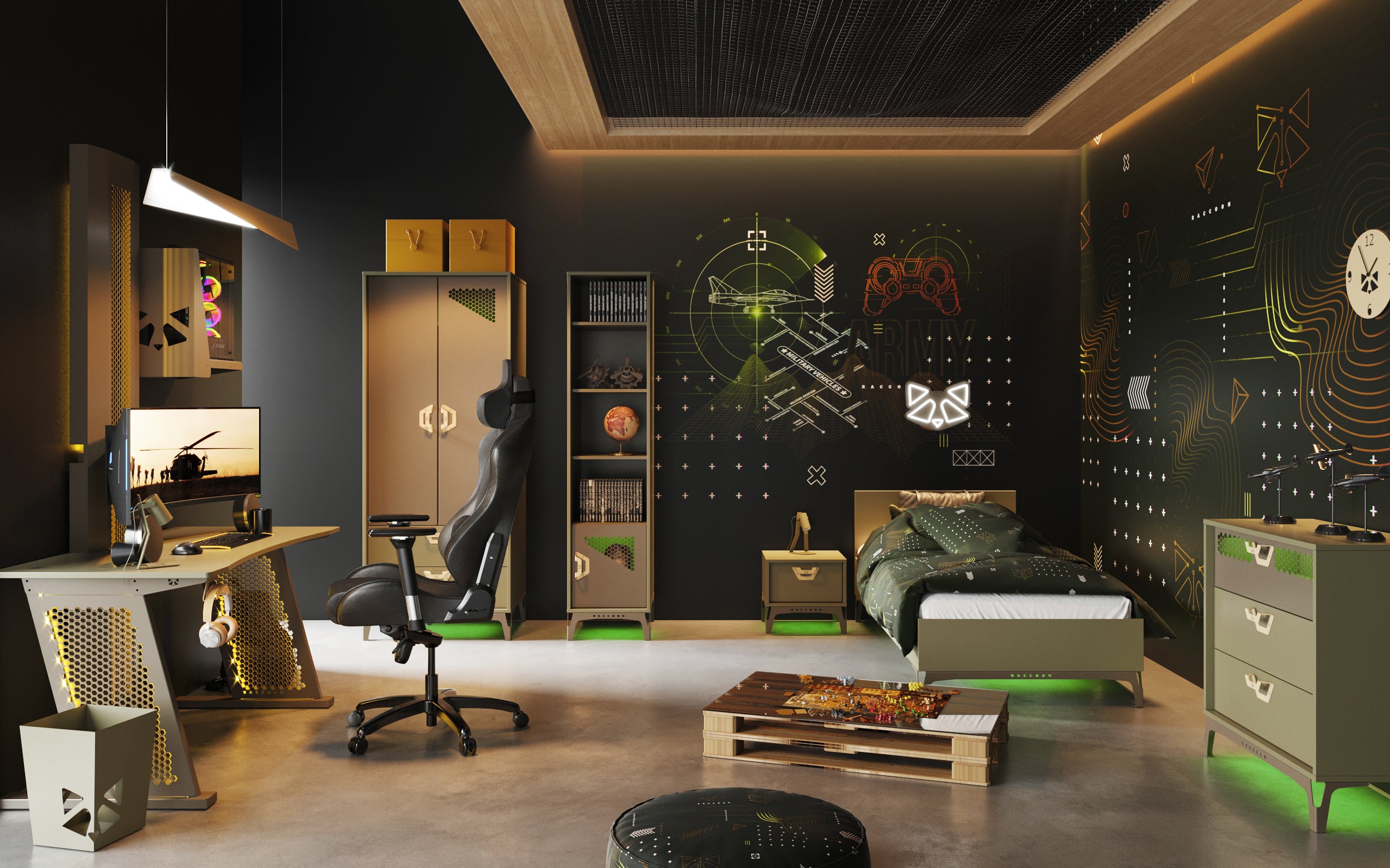 Idée Chambre Gaming - Déco Gaming