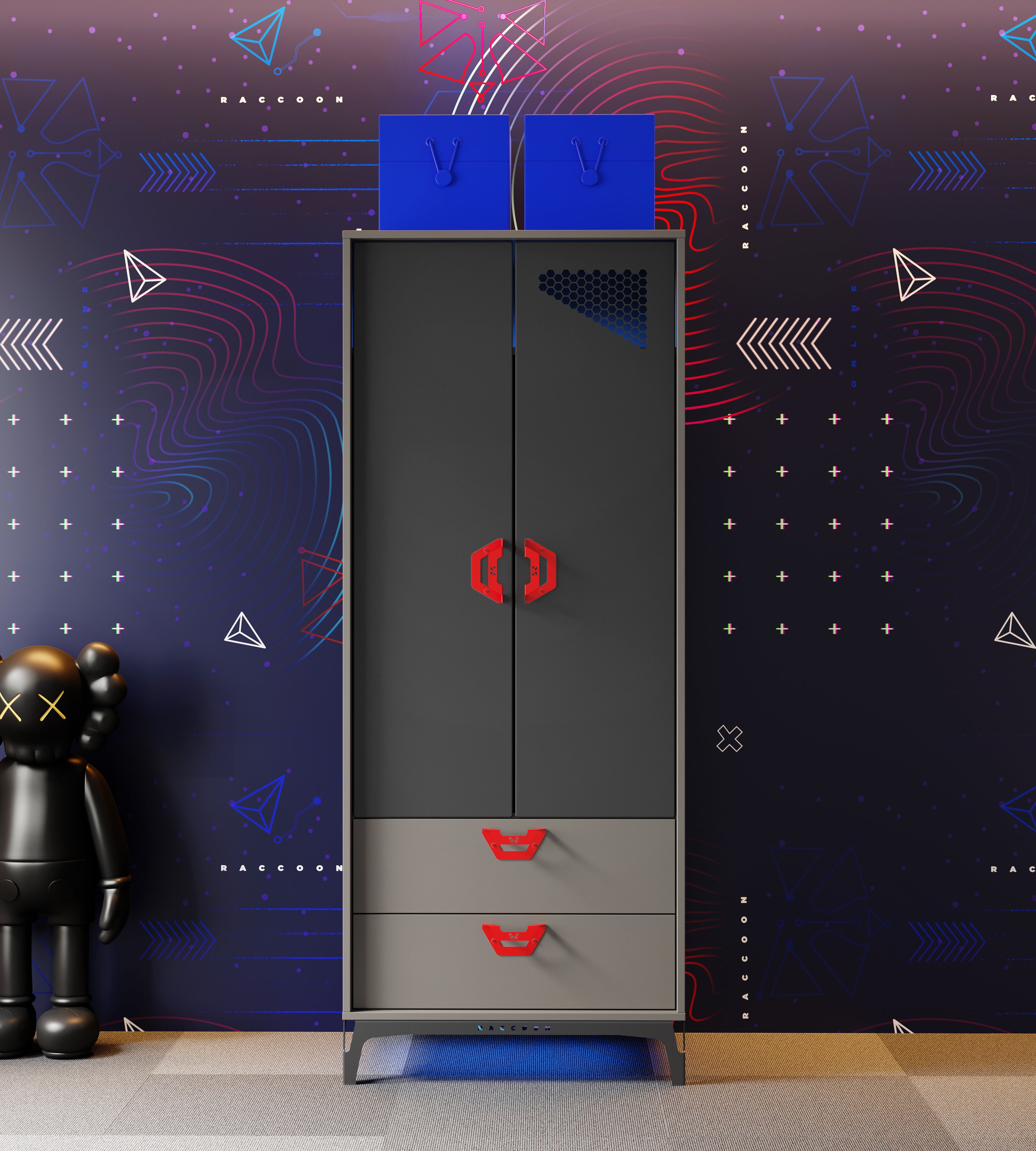 VIKI™ 2D2S - Wardrobe in Gaming Design