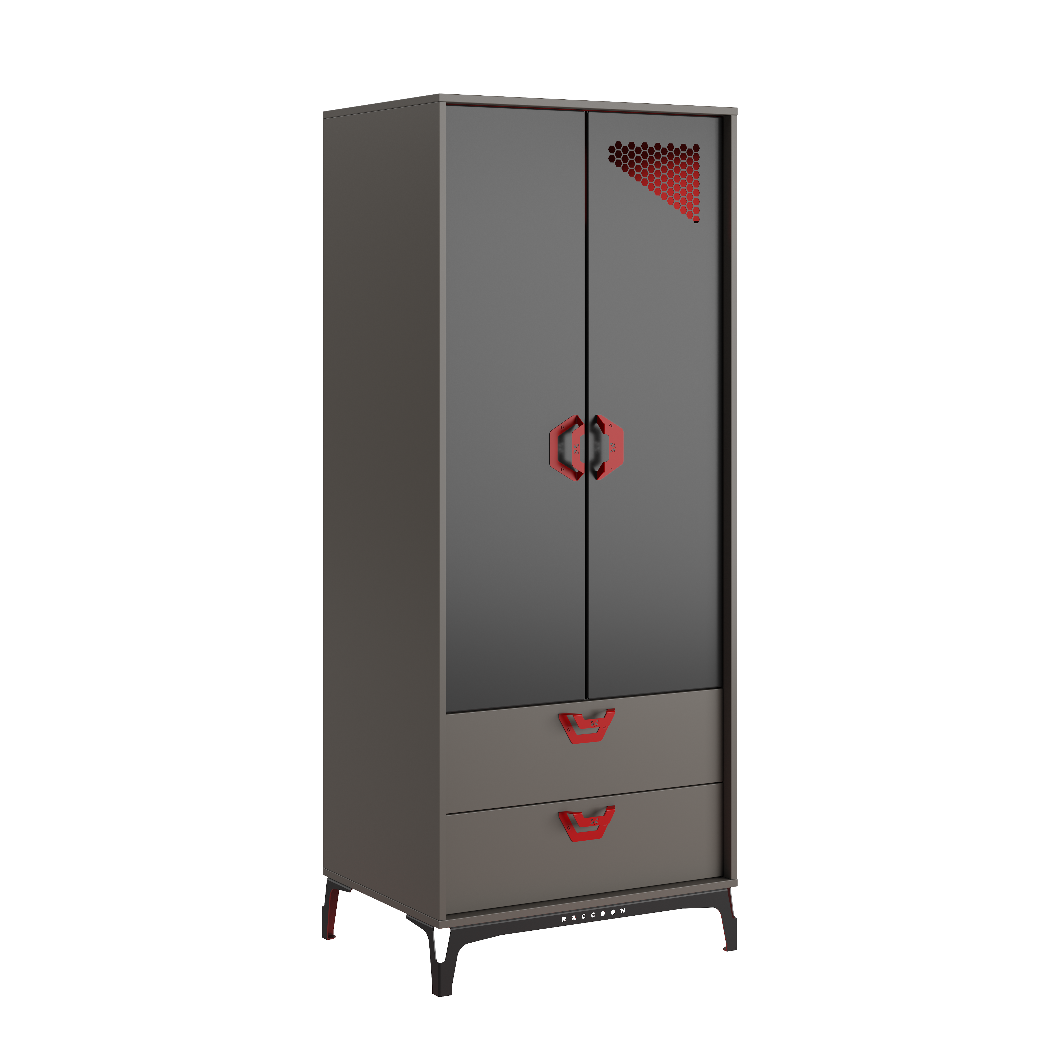 VIKI™ 2D2S - Kleiderschrank im Gaming-Design